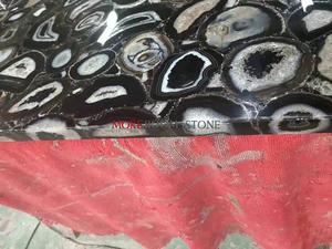 Đá Quý Rắn Bằng Đá Cẩm Thạch Mã Não Đen Bảng Hàng Đầu - Product Image 4