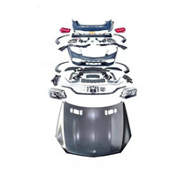 Kit carrosserie noir haute performance 6000k GL-class 2015-2016, conversion pare-chocs, look GLS63 AMG 2019