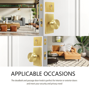 ドアノブ<span class=keywords><strong>Deadbolt</strong></span>シングルシリンダー付き - Product Image 3