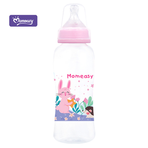 10oz/300ML Standard nouveau-né bébé biberon mélangé 4 couleurs Momeasy marque paquet thermorétractable - Product Image 2