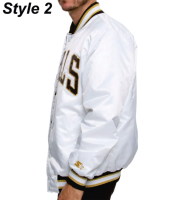 Veste de baseball bomber surdimensionnée en coton 100% avec broderie 3D personnalisée pour homme, style streetwear, fermeture éclair