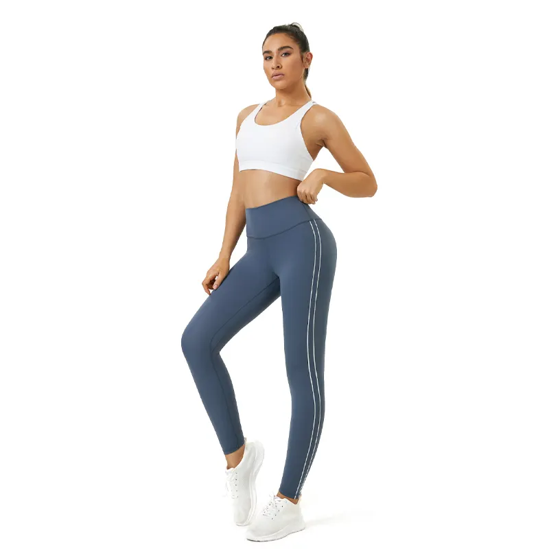 Calças de ioga respiráveis personalizadas para mulheres, calças justas para treino, roupas fitness para levantamento de bunda, leggings para ioga de cintura alta