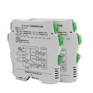 Pt100温度トランスミッタ4-20ma出力Kタイプ熱電電センサ絶縁信号調整モジュールアイソレータ製品 - Product Image 1