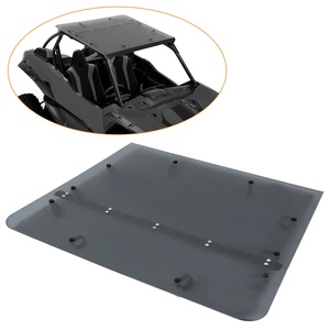 For 2020+ Kawasaki Teryx KRX 1000 Smoked <strong>Tinted</strong> <strong>Transparent</strong> Hard Top <strong>Roof</strong> - Product Image 1