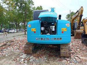 Excavadora Pequeña Kobelco SK75 de Segunda Mano Barata, 95% Nueva, Maquinaria de Construcción Hidráulica de Segunda Mano con Certificado CE y <span class=keywords><strong>EAP</strong></span> - Product Image 3