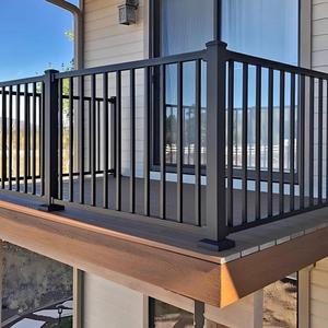 Barrières de balcon modulaires de 1,20 m de haut, adaptées aux balcons des villas résidentielles, des appartements et des hôtels - Product Image 1