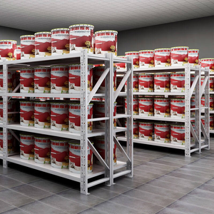 Multipurpose Adjustable Steel Industrial Shelving Quick Assembly Factory Supply for <b>Workshop</b> Warehouse Supermarket Goods Store - Product Image 6