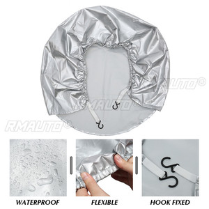 4 Fundas Protectoras para Neumáticos de 27 Pulgadas, Bolsa de Almacenamiento para Neumáticos de Coche, Protector de Ruedas para RV, Camión, Autocaravana, Remolque, Accesorios para Coche - Product Image 3