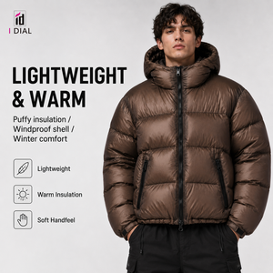 Piumino da <span class=keywords><strong>Uomo</strong></span> Personalizzato con Cappuccio, Modello Corto <span class=keywords><strong>Nero</strong></span> Imbottito, Taglie Forti, Invernale, di Alta Qualità, Vendita all'Ingrosso dai Produttori - Product Image 4
