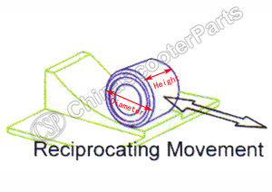 Poids de rouleau de variateur 17x12 pour <span class=keywords><strong>Scooter</strong></span> <span class=keywords><strong>APRILIA</strong></span> DERBI SUZUKI AG100 AN125 HS125T 150cc - Product Image 4