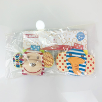 Avec emballage de cartes de couleur Foot Finders Doll Baby Rattle Socks Toys