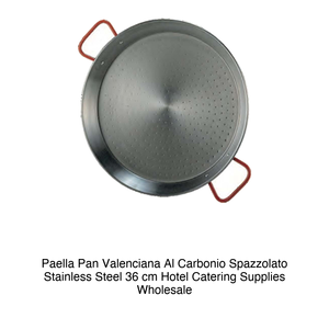 Valencian Carbon Steel Paella <b>Pan</b> Ø 36 cm - Product Image 2