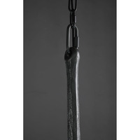 Lustre d'îlot linéaire moderne de luxe, cadre en laiton torsadé, cristal, LED, lumière chaude 2700K, économie d'énergie