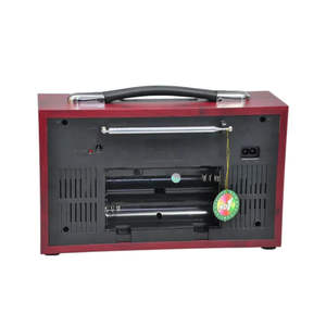 Radio Retro con Bluetooth, Radio FM DSP Estéreo, Compatible con Tarjetas TF y SD, Reproducción USB, Estilo Clásico, Recargable por USB - Product Image 5