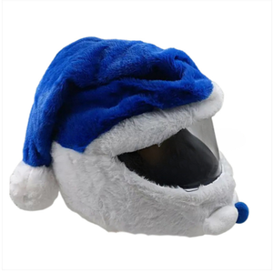 Venta Directa de Fábrica, Gorro Navideño Divertido para Exteriores, Funda Personalizable para Casco de Motocicleta con Diseño de Papá Noel - Product Image 3