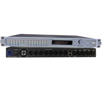 Processeur audio pour enceintes 4 entrées 8 sorties, 96 kHz, PFC, FIR, égaliseur de scène professionnel, processeur de son avec Alldsp allemand