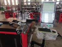 Máquina dobladora de arco de perfil de aluminio de 3 ejes con entrada de dibujo CAD