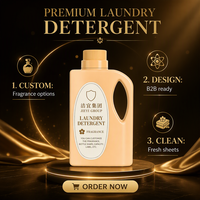 Lessive en poudre personnalisée OEM, parfum abricot et camel, pour lessive liquide et capsules de lessive, produits de nettoyage