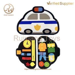 Souvenir de bébé en gros Cognition unisexe feutre <span class=keywords><strong>jouet</strong></span> éducatif feutre jouets éducatifs pour les enfants à apprendre jouets de voyage pour les tout-petits - Product Image 3