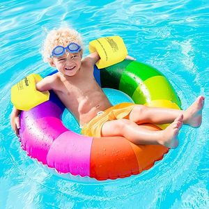 Đầy Màu sắc trái cây theo chủ đề bơi vòng vui vẻ thiết kế cao playability nhà máy nóng bán cho trẻ em hồ bơi - Product Image 3