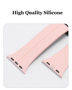 สายนาฬิกาซิลิโคนแม่เหล็กพับได้สำหรับ <span class=keywords><strong>Apple</strong></span> ultra 49มม. iWatch <span class=keywords><strong>Series</strong></span> 8 <span class=keywords><strong>7</strong></span> 6 5 4 3 2 1 SE - Product Image 4