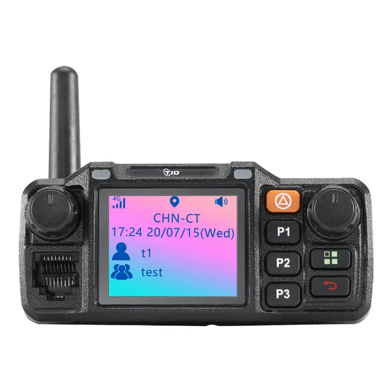 TD-M5 4G 3G Mobile POC Radio LTE WCDMA with GPS cell pone call 2w audio output dual sim card walkie talkie