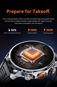 Reloj inteligente H18 para mujer, reloj inteligente para hombre y mujer con Android con tarjeta SIM 4G, reloj inteligente - Product Image 4