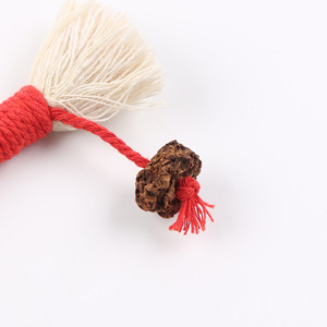 Interactive Cotton Rope Stick Chew Toys for Pets Relieve Boredom and <b>Worm</b> Addiction Grinding Teeth Cleaning Cat Chew Toys - Product Image 3