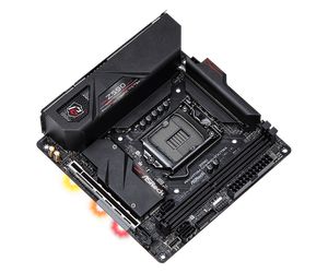 Computador Placa-mãe Z590 Phantom Gaming-ITX/TB4 2xDDR4 LGA 1200 Suporte I10 Processador Gaming Motherboard - Product Image 3