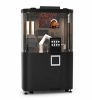 Mesin Pembuat Kopi Otomatis Komersial Coffee Robot RC01, Kios Barista Robot Pintar dengan Layar Sentuh