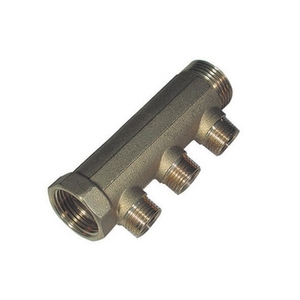 Collettore 1 x 1/2 MF per raccordo a 3 vie in teflon per tubi idraulici - Product Image 1