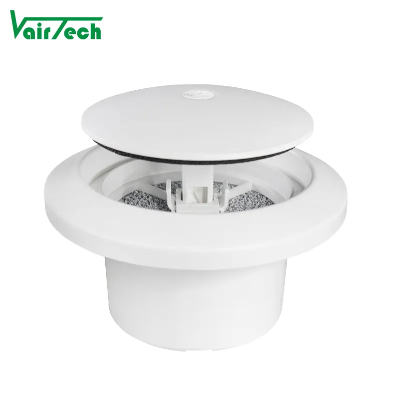 Ventilation Three Stage Pressure Adjustable Plastic ABS Air Disc Valve Round Air Outlet Vent Cover