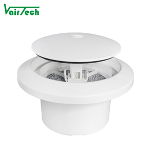 Ventilation à trois niveaux de pression réglable en plastique ABS Air Disc Valve Round Air Outlet Vent Cover - Product Image 1