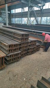 Materiales de grado premium Brida ancha laminada en caliente ASTM A572 Aleación de acero H Beam I Beam Uso de construcción Corte Soldadura 12 metros - Product Image 3