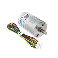 Motor DC Brushless Saless 25GA BLDC2418 dengan Driver Terintegrasi 12V 24V Torsi Tinggi untuk Robot Rumah Pintar