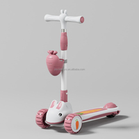 Trottinette 3-en-1 pour enfants : siège bébé, valise et trottinette à trois roues – Prix abordable