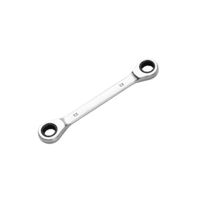 Llave de trinquete doble fija pulida a espejo de doble cabezal de liberación rápida 6-36mm de alto torque para reparación automotriz al por mayor - Product Image 5