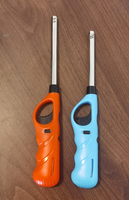 Briquet électronique en plastique rechargeable au butane, durable, pour camping et barbecue, prix usine, vente en gros, économique, marque DQ