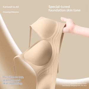 Personalizzazione del Logo, Senza Cuciture, Pulito, Forato, Push-up, Base, Tinta Unita, Invisibile, Senza Ferretto, Supporto Morbido, Anti-Cedimento - Product Image 3