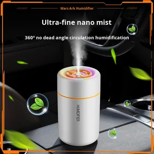 Wholesale USB <b>Mini</b> Plastic Cool-Mist <b>Humidifier</b> RGB LED Ambient Light 212ml Capacity 1 Year Warranty-Portable for Home/Office - Product Image 4