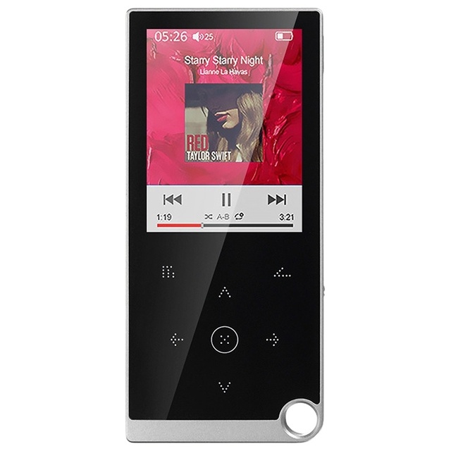 Multifunction E05 2.4 Inch Pocket 800MA Touch-Button MP4 / MP3 8GB E-Book Music