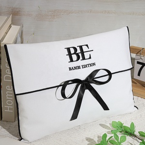 Marchio personalizzato Logo di cotone saia busta <span class=keywords><strong>per</strong></span> la polvere <span class=keywords><strong>per</strong></span> vestiti cosmetici riciclabili <span class=keywords><strong>per</strong></span> capelli in cotone borsetta busta - Product Image 5