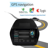 Pemutar DVD Mobil Android Jiawell GPS FM Musik Audio Video Carplay Wifi BT Layar IPS Radio Mobil untuk Hyundai IX35 2012-2016