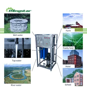 معالجة المياه النباتات محطة مياه معدنية آلة مع سعر التناضح العكسي فلتر لمياه الشرب نظام