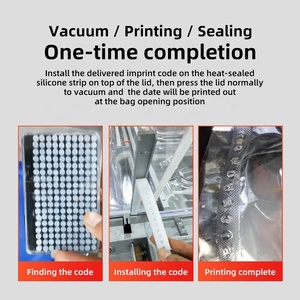 Machine d'emballage sous vide DZ400 de table pour scellage continu de sacs et pochettes, idéale pour aliments surgelés - Empacadora Al Vacio - En vente - Product Image 5