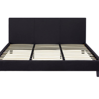 Neues Design American Modern Wooden Double Queen King Size Bett rahmen Basis