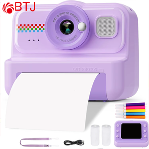 Gift Sale Toy <span class=keywords><strong>Kids</strong></span> Instant Print <span class=keywords><strong>Camera</strong></span> Crianças Câmera Digital Gravador de Vídeo Brinquedos Criança Mini Impressora Térmica - Product Image 1