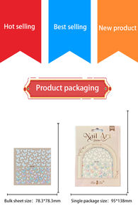 Pegatinas de Tatuajes Florales Temporales <span class=keywords><strong>en</strong></span> 5D, Ecológicas, con Diseño de Luna, Estrellas y Granos - Product Image 6