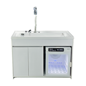 Transparent Freestanding <strong>Pet</strong> Spa Bathtub with Ozone Spa Dog Bathtub Massage Machine Air Bubble Feature for <strong>Pet</strong> <strong>Cleaning</strong> <strong>Bathing</strong> - Product Image 6