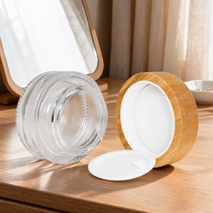 Pots cosmétiques solaires en bambou avec fonction double sortie USB pour le camping, la randonnée, les voyages et l'alimentation de secours d'urgence - Product Image 1